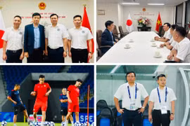 Đại tá Nguyễn Tiến Đạt thăm Tổng lãnh sự quán Việt Nam tại Osaka, động viên CLB Công an Hà Nội