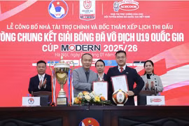 Công bố vòng chung kết U19 quốc gia - Cúp Modern 2025/26