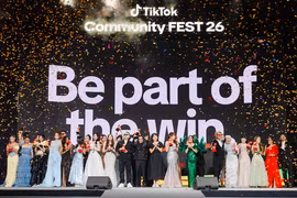Việt Nam có 3 đại diện được vinh danh tại TikTok LIVE Community Fest 2026