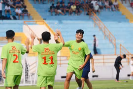 THPT Hoài Đức C khởi đầu tưng bừng ở giải bóng đá học sinh Hà Nội 2026
