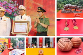 Tận mắt chiêm ngưỡng di sản 70 năm vẻ vang của CLB Công an Hà Nội