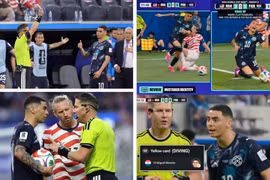 Tình huống phạt ngược thẻ vàng hiếm thấy ở World Cup