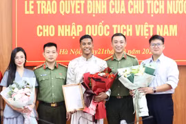 Adou Minh chính thức nhận quốc tịch Việt Nam
