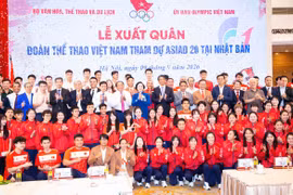 Đoàn Việt Nam xuất quân, 348 VĐV phấn đấu tối thiểu 4 huy chương vàng ASIAD 2026