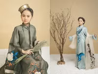 NTK Vũ Việt Hà dùng tơ sen may áo dài làm quà tặng Hà Nội nhân dịp tròn 1010 năm tuổi