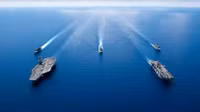 [ẢNH] Mỹ bất ngờ rút tàu sân bay USS Nimitz khỏi Trung Đông