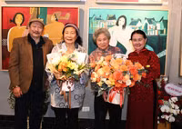 Mai San và Kim Thái tôn vinh 