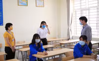 Hà Nội: Diễn tập phòng, chống dịch Covid-19 tại điểm thi