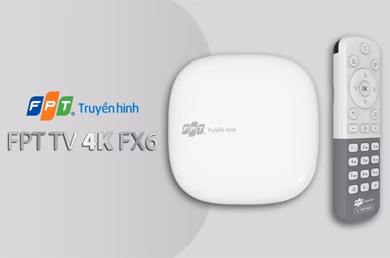 Bộ giải mã FPT TV 4K FX6 với thiết kế sang trọng, mang sức mạnh hơn hẳn các thế hệ trước, được Google chứng nhận và cho phép ứng dụng Youtube hoạt động chính thức
