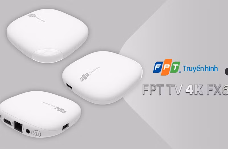 Bộ giải mã truyền hình FPT 4K FX6