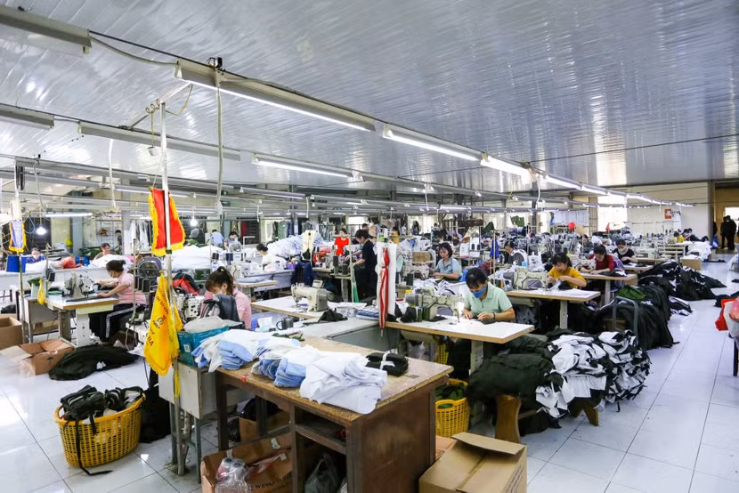 Xí nghiệp May, nơi chuyên may trang phục phục vụ công tác Công an