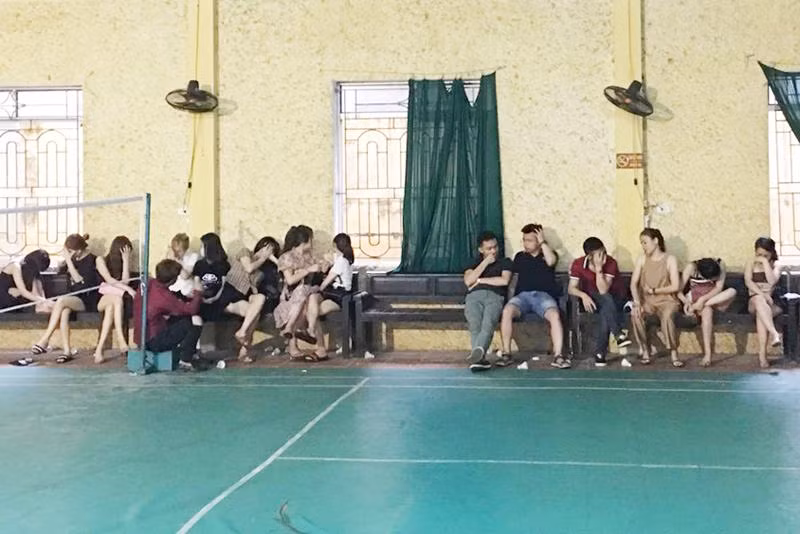 Các đối tượng thuê nhà nghỉ sử dụng trái phép chất ma túy