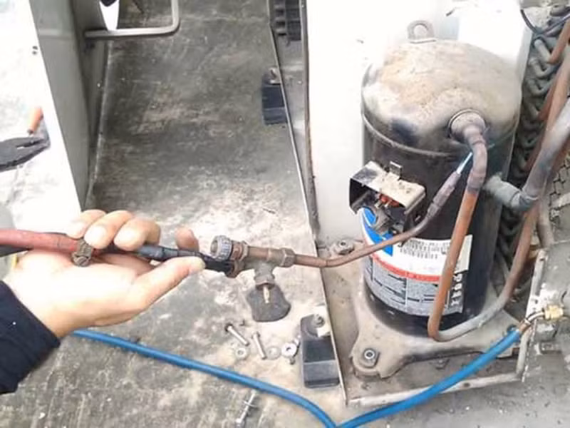Hàn xì bình gas điều hoà không tuân thủ nguyên tắc kỹ thuật sẽ dẫn đến hậu quả khôn lường