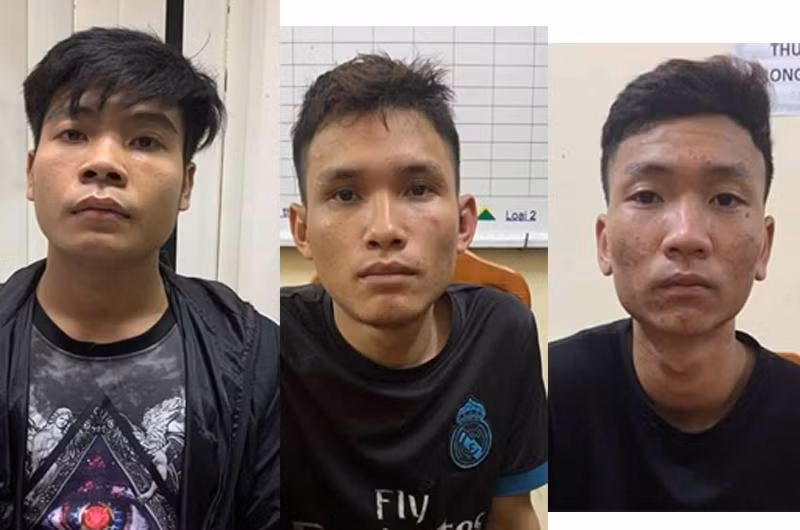 Nhóm đối tượng cướp tài sản