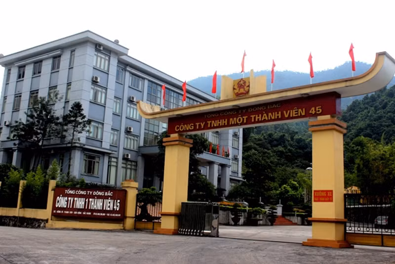 Công ty TNHH một thành viên 45 - Tổng Công ty Đông Bắc