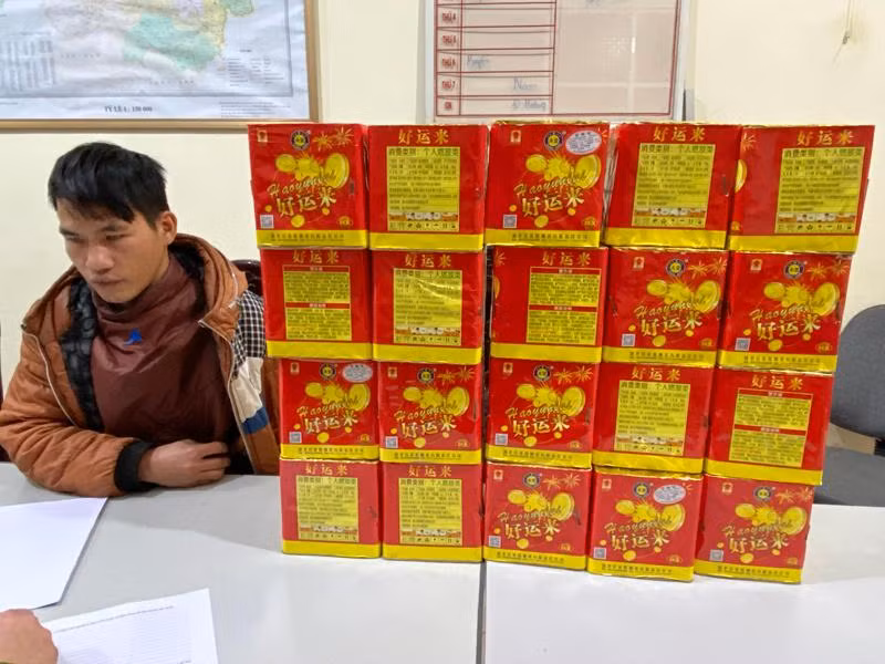 Đối tượng Nông Văn Chiều và tang vật