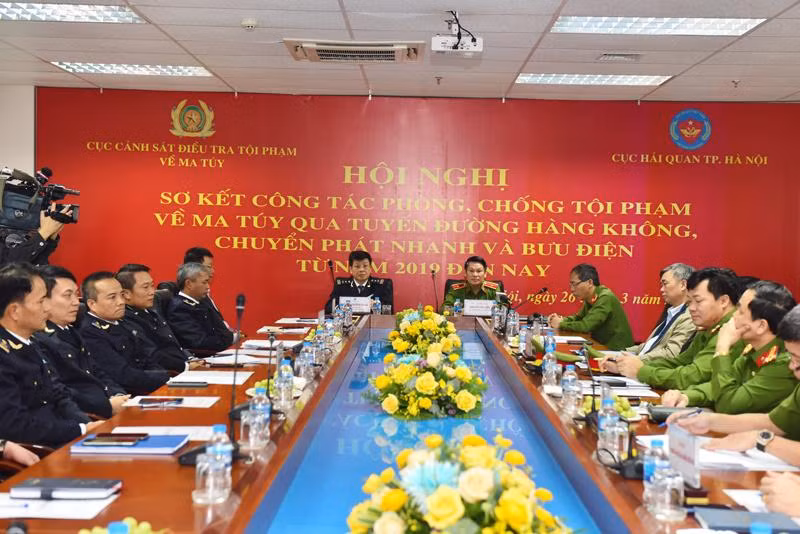 Hội nghị sơ kết công tác phòng chống tội phạm về ma túy qua đường hàng không và chuyển phát nhanh