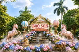 “Miền hoa cổ tích” tại Thiên đường Bảo Sơn: Không gian hoa và chuỗi trải nghiệm dịp Quốc khánh 2-9