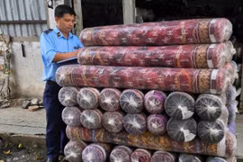 Kiểm tra đột xuất, phát hiện hơn 1,2 tấn vải có dấu hiệu giả mạo nhãn hiệu