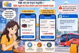 Làm gì khi khách hàng đã đặt vé xe trực tuyến nhưng vẫn bị thu thêm tiền?