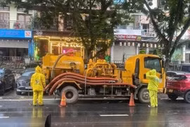 Mưa lớn đêm 20 sáng 21-8: Hà Nội không tái diễn ngập úng