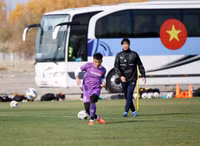 U23 Việt Nam tập sung chờ quyết đấu U23 Myanmar