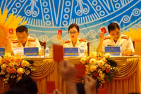 Những hình ảnh ấn tượng tại phiên thứ nhất Đại hội Đoàn CATP Hà Nội nhiệm kỳ 2022-2027
