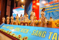 Những hình ảnh ấn tượng tại phiên thứ nhất Đại hội Đoàn CATP Hà Nội nhiệm kỳ 2022-2027