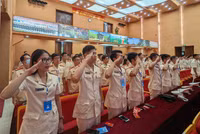 Những hình ảnh ấn tượng tại phiên thứ nhất Đại hội Đoàn CATP Hà Nội nhiệm kỳ 2022-2027