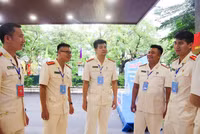 Những hình ảnh ấn tượng tại phiên thứ nhất Đại hội Đoàn CATP Hà Nội nhiệm kỳ 2022-2027