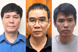 Một số bị cáo trong vụ án.