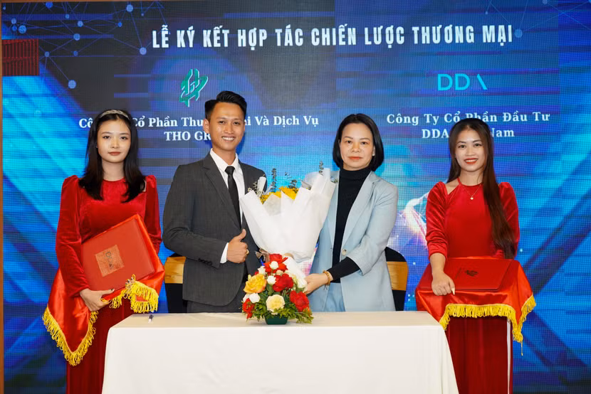 Công ty Cổ phần Thương mại và dịch vụ THO Group và Công ty Cổ phần đầu tư DDA Việt Nam hợp tác chiến lược