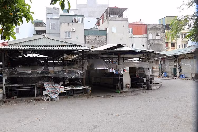 Chợ Quang đóng cửa phòng dịch