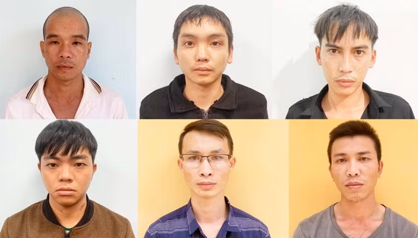 6 đối tượng trong vụ án giết người tại huyện Mang Yang đang bị cơ quan công an bắt giữ