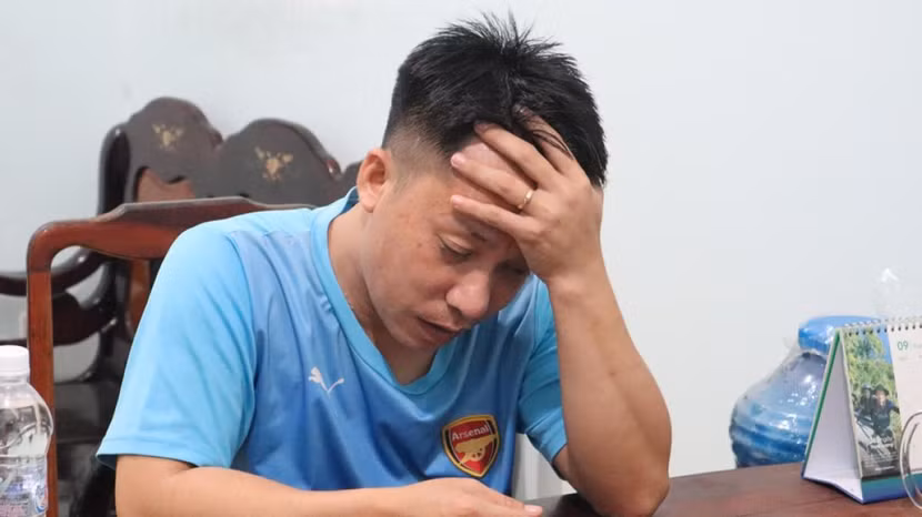 Đối tượng Lương Văn Thanh bị công an tạm giữ. Đối tượng Lương Văn Thanh bị công an tạm giữ.