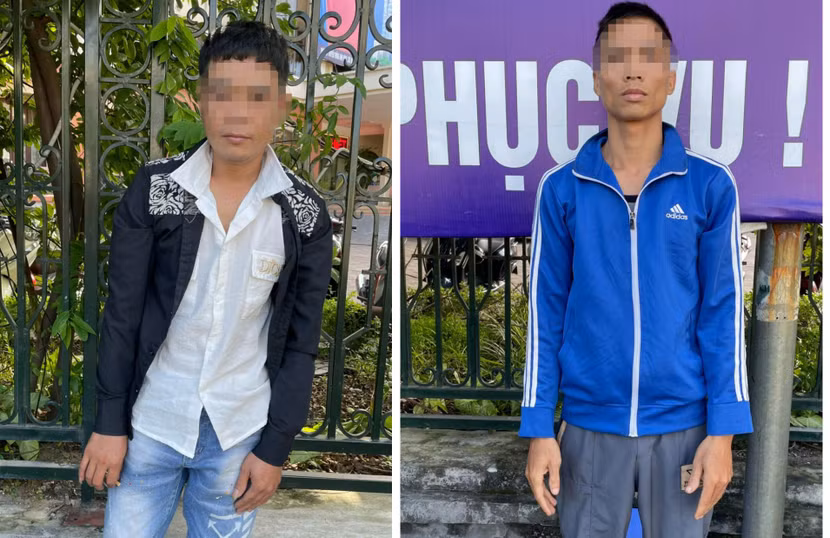 Hai đối tượng Trần Quang H và Nguyễn Văn H