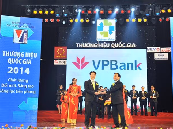 VPBank lần thứ 2 liên tiếp đạt Thương hiệu Quốc Gia ảnh 1