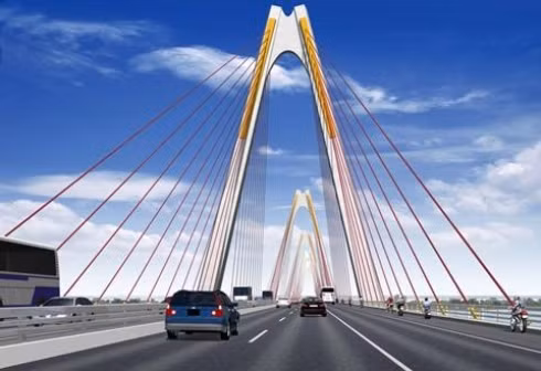 Cấm phương tiện trên các tuyến đường khu vực cầu Nhật Tân đêm giao thừa ảnh 1