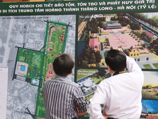 Công bố quy hoạch bảo tồn Hoàng thành Thăng Long ảnh 2