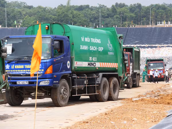 Khánh thành công trình xử lý rác thải công nghệ Nhật Bản tại thị xã Sơn Tây ảnh 2