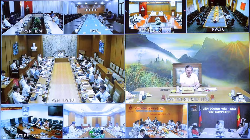 Các điểm cầu cuộc giao ban tháng 6/2023. Các điểm cầu cuộc giao ban tháng 6/2023.