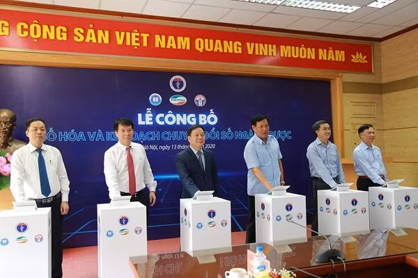 Lễ công bố số hóa và kế hoạch chuyển đổi số ngành dược