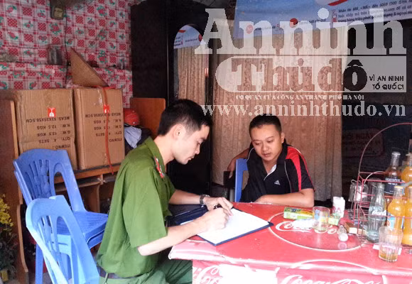 Triệt xóa một “chợ” lô đề ở quận Hoàng Mai ảnh 2