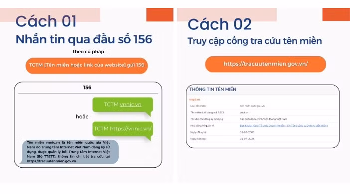 Cách tra cứu tên miền để ngăn chặn hoạt động lừa đảo Cách tra cứu tên miền để ngăn chặn hoạt động lừa đảo