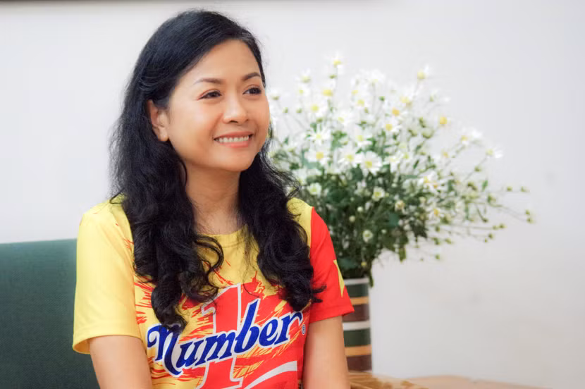 Bà Trần Uyên Phương - Phó Tổng Giám đốc Tập đoàn Tân Hiệp Phát