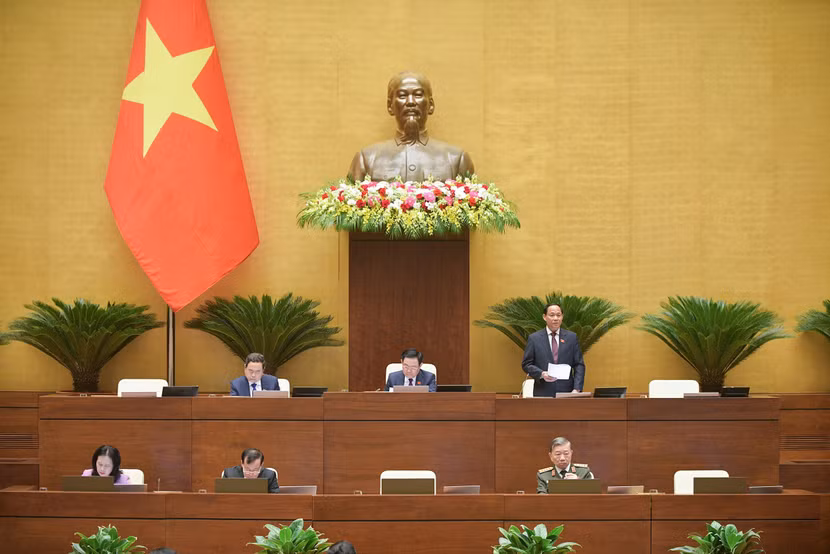 Quốc hội cho ý kiến về dự án Luật Căn cước sáng 25-10