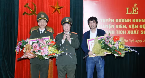 Tuyên dương VĐV xuất sắc của Bộ Công an ảnh 1
