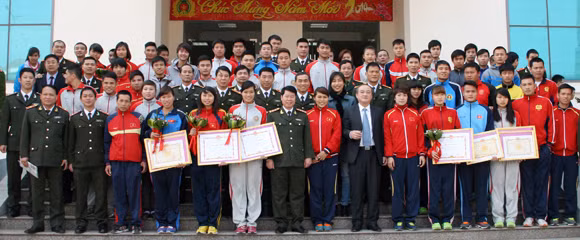 Tuyên dương VĐV xuất sắc của Bộ Công an ảnh 3