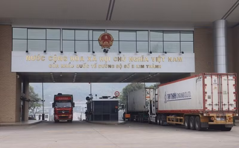 Hàng hóa qua cửa khẩu quốc tế Kim Thành- Lào Cai Hàng hóa qua cửa khẩu quốc tế Kim Thành- Lào Cai