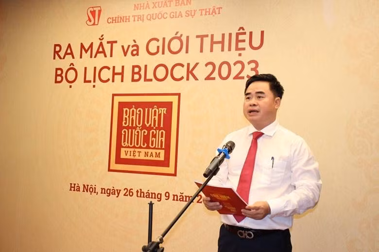 PGS.TS Phạm Minh Tuấn phát biểu tại buổi lễ